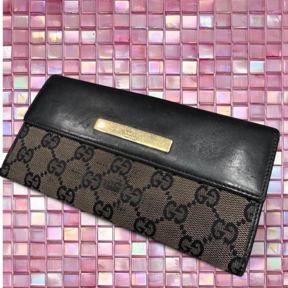 Vintage gucci black beige